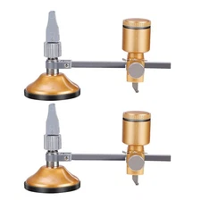 2 Pcs Circle Cutter Circular Glass Cutting Tool Adjustable Drawing