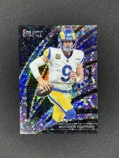 Matthew Stafford Blue Disco Prizm (Club Level) - 2025 Panini Select 
