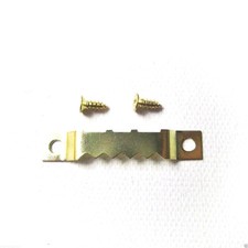 25pcs X Golden Hanging Picture oil Painting Mirror Frame Saw Tooth Hooks Hangers