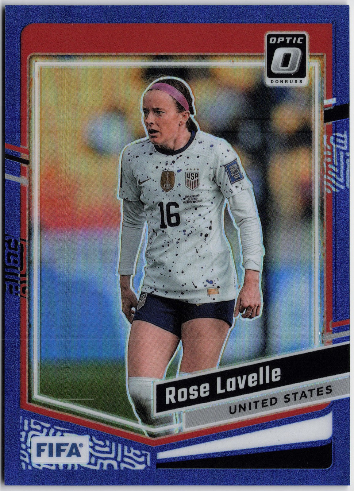 2023-24 Donruss #65 Rose Lavelle Optic Blue #/99