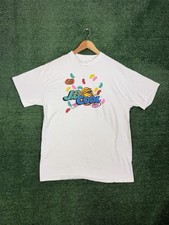 Vintage 1990s Jelly Belly J.B. Cool Candy Made in USA XL Shirt White