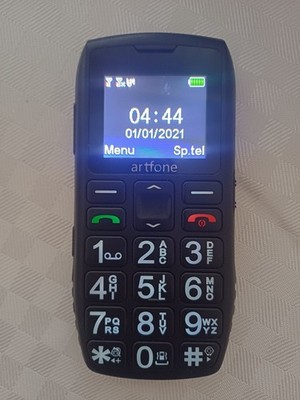 Artfone Senior Mobile Phone Big Button SOS   Fully Working   No Charger / No Box