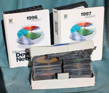HUGE LOT of Vintage MSDN Microsoft Developer Network Software CDs 1996-2006