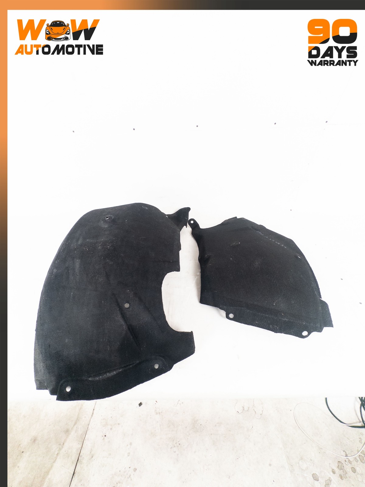 08-19 MASERATI GRANTURISMO FRONT RIGHT WHEELHOUSE LINER SPLASH GUARD FENDER OEM