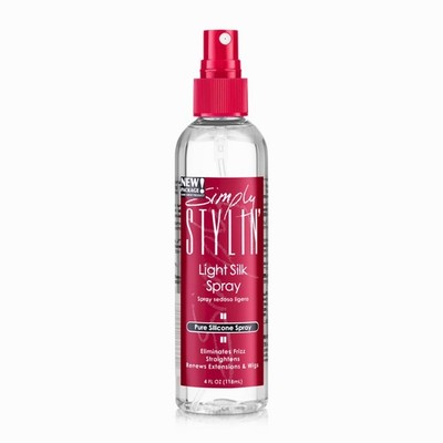 Simply Stylin' Light Silk Hair Spray - Anti-Frizz Silicone Heat Protectant - ...