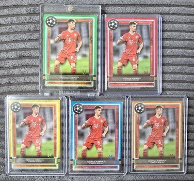 Joshua Kimmich Topps UCL Museum 2021 1/1 /10 /50 /75 /99 Rainbow Bayern München