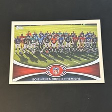 2012 Topps Rookie Premier Card. Andrew Luck, Russell Wilson, RG III