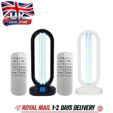 UVC UV Light Ozone Sterilize Germicidal Lamp Home Disinfection & Remote Control
