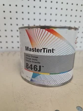(1) PINT AXALTA DUPONT CROMAX MASTERTINT 846J YELLOW ORANGE TINT TONER COLOR