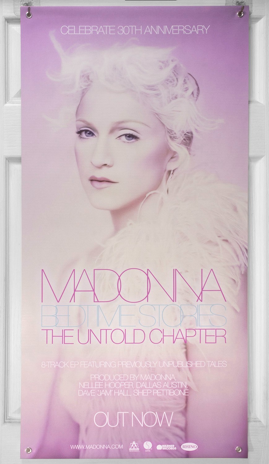 Madonna "Bedtime Stories: The Untold Chapter" Vinyl Banner 2025 Promo Poster