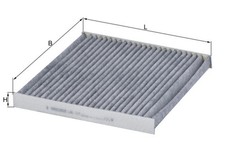 KNECHT Innenraumfilter LAK 107 Aktivkohlefilter für 644 V40 645 544 S40 VOLVO 1