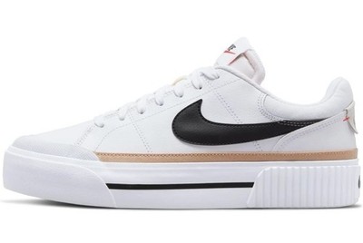 Nike Court Legacy Lift Women's US Sz 7.5 'White Hemp' Wmns - DM7590 100