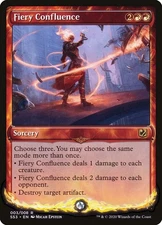 MTG Fiery Confluence [Signature Spellbook: Chandra] Lightly Played Foil Magic
