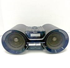 SONY ZS-BTY52 Portable Audio System AM/FM Bluetooth & Nfc Boombox Tested Working