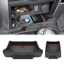 Center Console Storage Drawer with Non-slip mat Fit For Toyota 4Runner 2014-2024