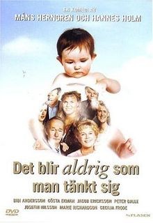 Det blir aldrig som man tänkt sig von Hannes Holm, M... | DVD | Zustand sehr gut