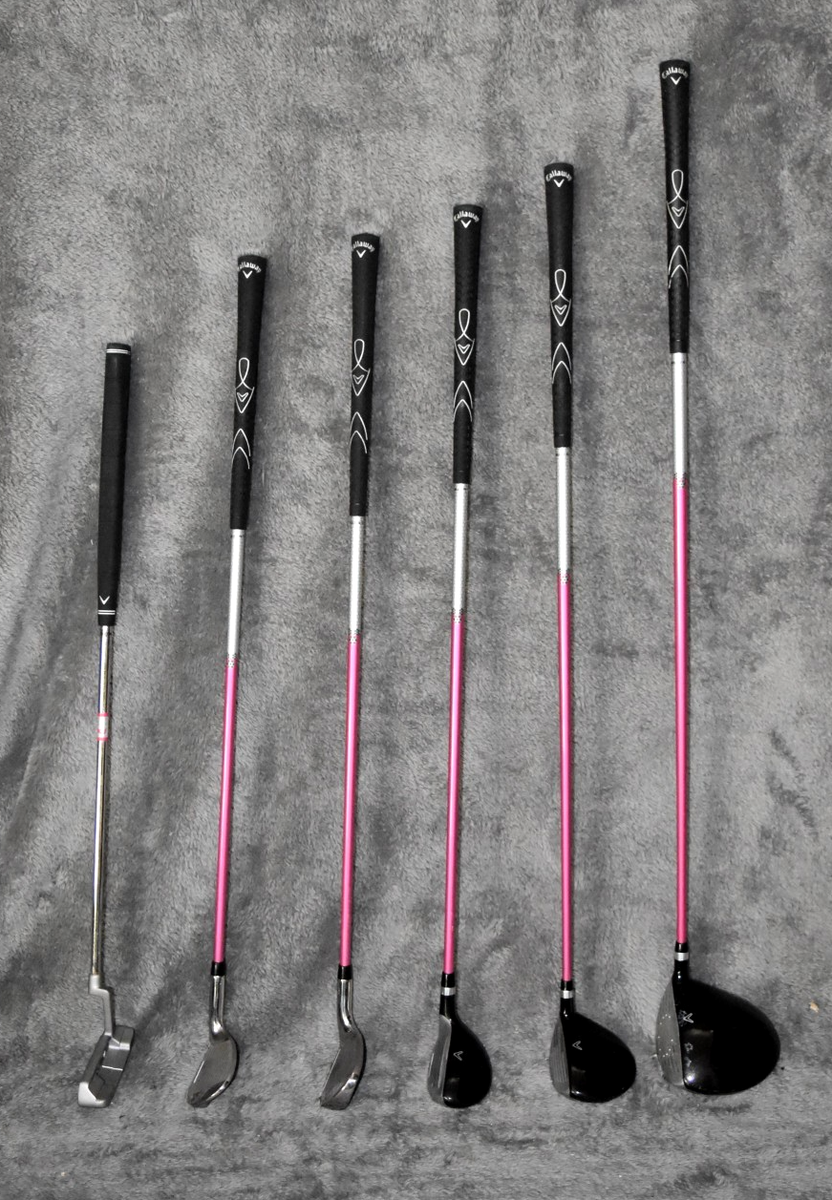 Callaway XJ Series Girls Six Piece Golf Set and Matching Bag
