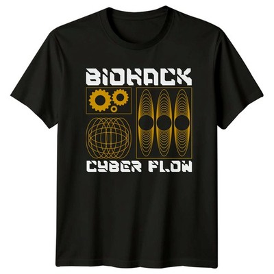 Biohack Cyber Flow T-Shirt Biohacking Technologie Geburtstag Geschenk für Sie und Ihn