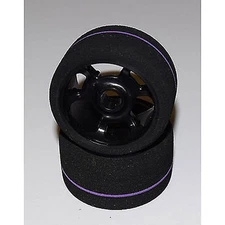 BSR Racing Tires F1233-S - 1/12 Tire, Front, Purple stripe (spec)