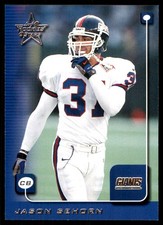 Jason Sehorn 1999 Leaf Rookies & Stars #134 New York Giants NFL READ FREE SHIP