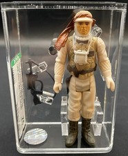 Vintage 1980 HK Kenner Star Wars Loose Figure Luke Skywalker Hoth Gear AFA 75