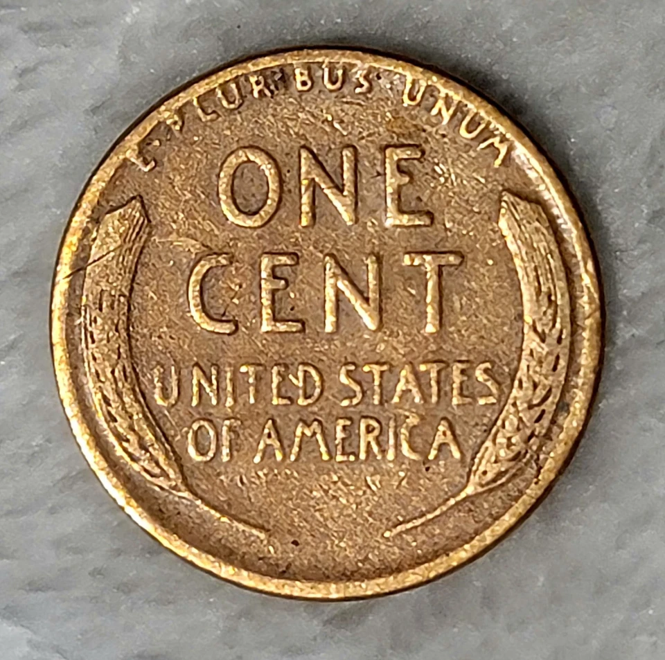 Lincoln Wheat Penny 1941 - sin marca de ceca - L y W - en la llanta errores ambos lados (raro) Foto 2 de 4