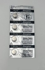 4 Energizer 394 SR936SW Silver Oxide 1.55V Multi-Drain Coin Cell Batteries