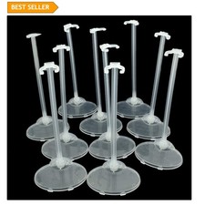 10pcs Transparent Stand Support for Dolls Mini Display Holder