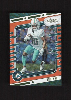 2024 Panini Absolute Orange Mosaic #65 Tyreek Hill Miami Dolphins #/299