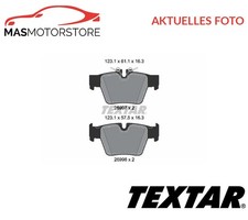 SATZ BREMSBELÄGE BREMSKLÖTZE HINTEN TEXTAR 2699701 A FÜR BMW 5,X3 G45,X3,G60
