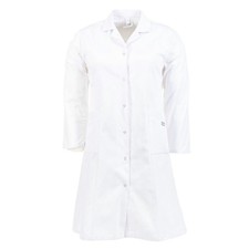 PLANAM BW230 Damen Berufsmantel Langarm Reinweiß Arbeitskittel Damenkittel