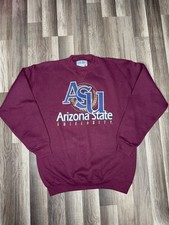 Vintage 90s Arizona State Sun Devils ASU Football Crewneck Men  s Large Rare USA