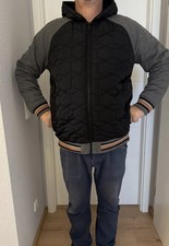 US Polo Assn. Steppjacke Herren Gr. XL schwarz/grau Neu o. Etikett