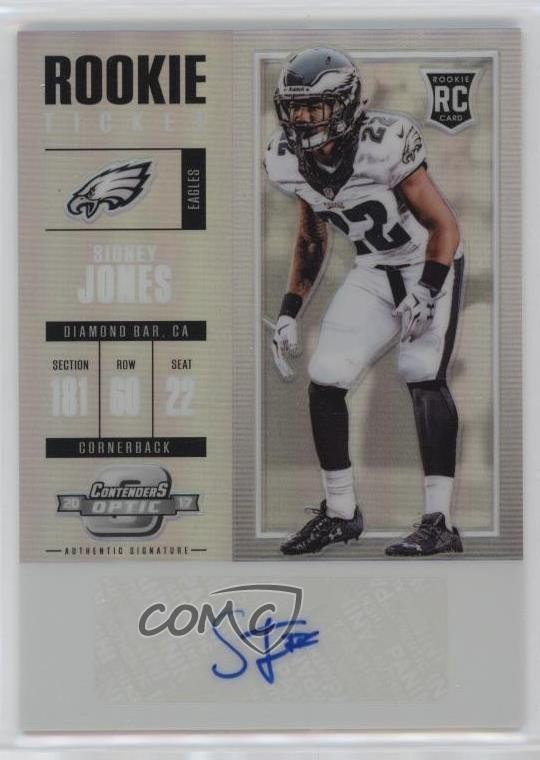 Sidney Jones Panini Contenders Optic #154 Autograph
