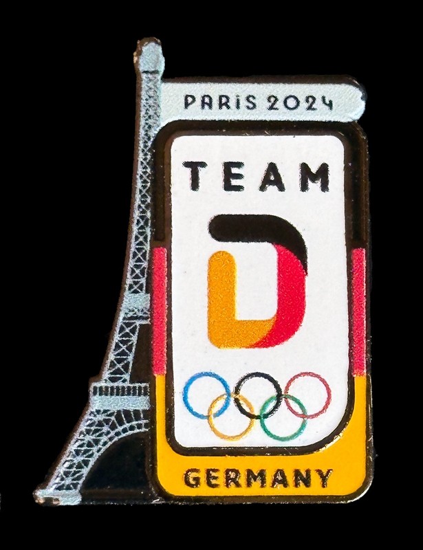 Great-looking Paris 2024 Summer Olympics - Germany NOC Pin