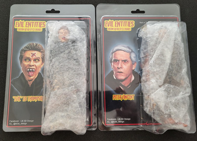 EVIL ENTITIES FRIGHT NIGHT LOT OF 2 FIGURES PETER VINCENT EVIL ED SUPER RARE NEW