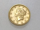 1853-P $1 LIBERTY HEAD ONE DOLLAR GOLD COIN