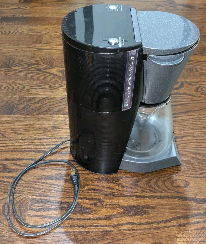 Raro gris moteado Braun FlavorSelect 3115 KF 187 cafetera 12 tazas funcionando Foto 3 de 4