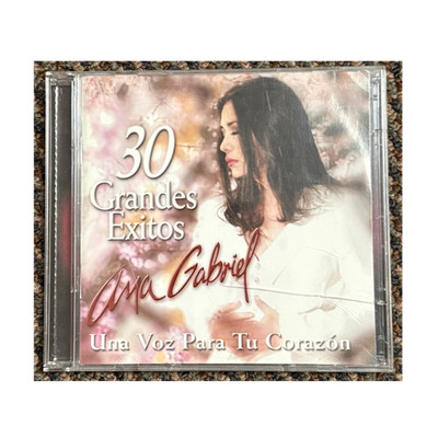 Ana Gabriel 30 Grandes Exitos Una Voz Para Tu Corazón 2 CD Sony Discos 2000
