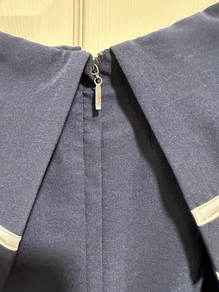 Vestido Marinero Vintage Betty Page by Tatyana Azul XXL Retro Pin Up Rockabilly Años 50 Foto 4 de 4