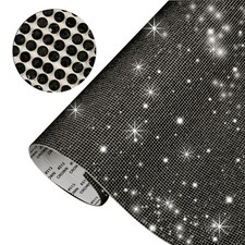 24x20cm Bling Rhinestone Crystal Sticker Decal Sheet Phones DIY Self-Adhesive e