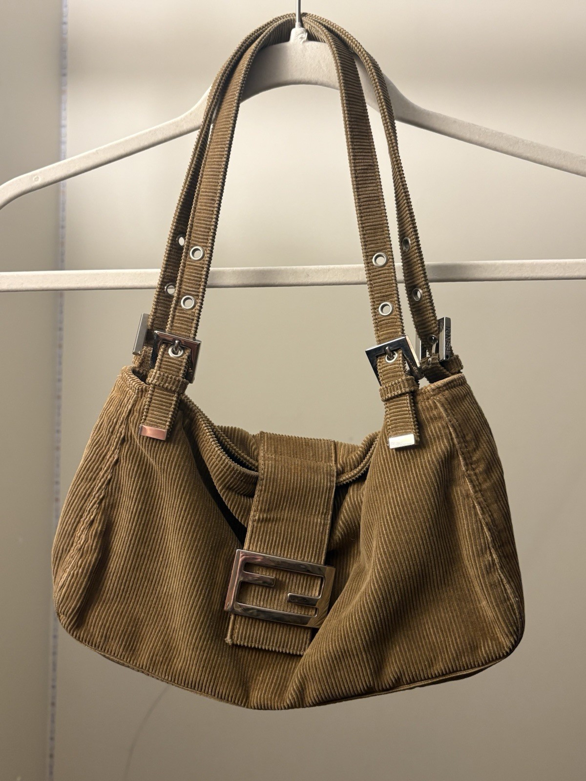 Fendi Brown shoulder bag baguette