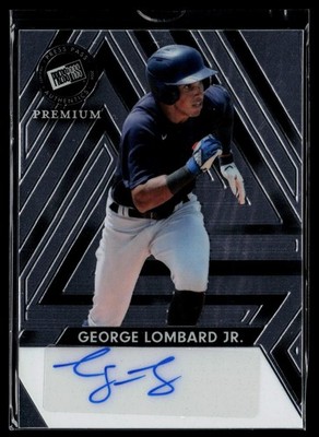 2024 Press Pass Premium #BA-GLJ George Lombard Jr. Autographs Brite Silver #/199