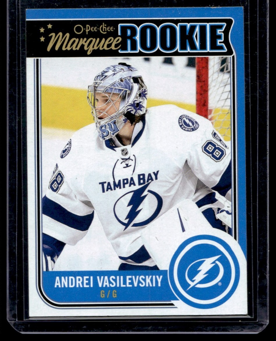 2014-15 Upper Deck O-Pee-Chee Update Andrei Vasilevskiy RC #U15 VIEW SCAN