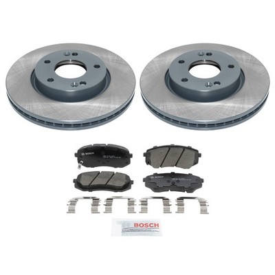 DuraGo Front Rotors Bosch QuietCast Ceramic Disc Brake Pads Kit For Rondo FWD