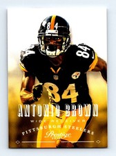 #153 2013 Panini Prestige Antonio Brown Steelers