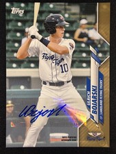 2020 Topps Pro Debut #PD-20 Ulrich Bojarski Autographs Gold #/50