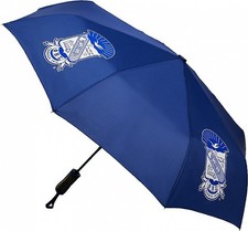 Phi Beta Sigma Mini Hurricane Umbrella Blue - 23"