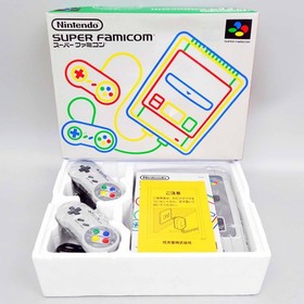 Nintendo Super Famicom SNES SFC SHVC-001 Console System Japan NEW