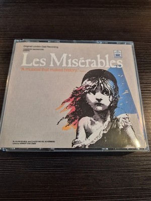 Les Miserables (Original London Cast) CD  mit Booklet  | 2 CDs |  Guter Zustand